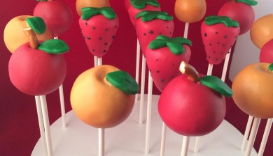 Cute Fruit Cake Pops